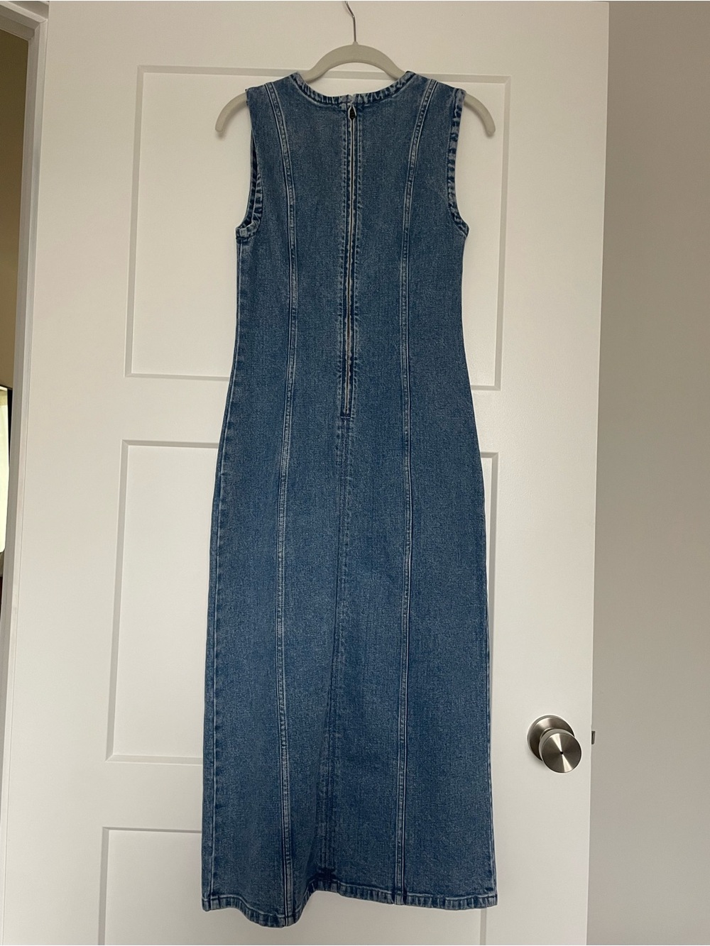 Abercrombie & Fitch Denim Maxi Dress - Picture 3 of 4